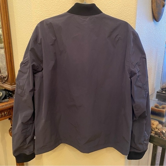 NWT~NIKE Men Navy Sportswear Style Essentials Lined Bomber Jacket Size Medium - Picture 6 of 10
